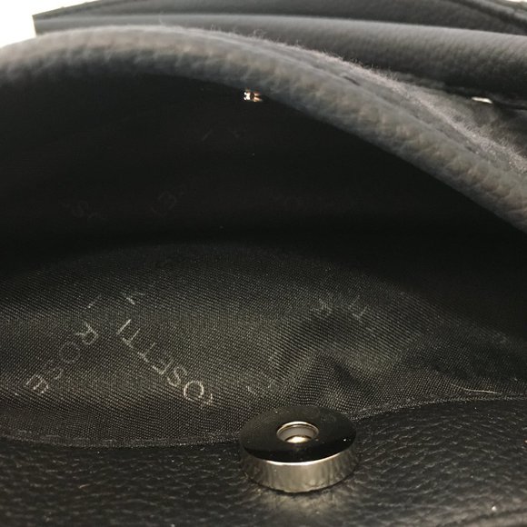 NWT ROSETTI JANET BLACK DOUBLE HANDLE SATCHEL - Picture 5 of 9